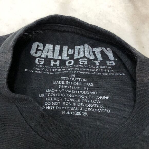 Call Of Duty Ghosts T-Shirt Size Medium 100% Cotton - Picture 4 of 7